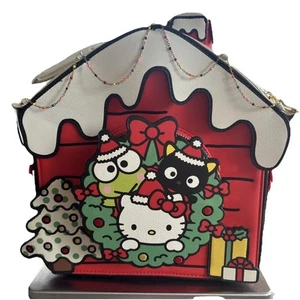 Sanrio Hello Kitty & Friends Weihnachtshaus Mini Rucksack Urlaub exklusiv Neu mit Etikett - Bild 1 von 16