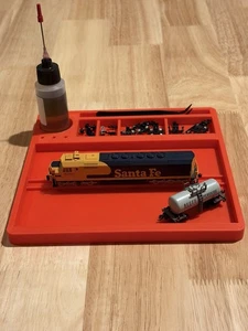 N Scale Train Build Plate, Setup Plate, Work Station, Model Railroad - Picture 1 of 2