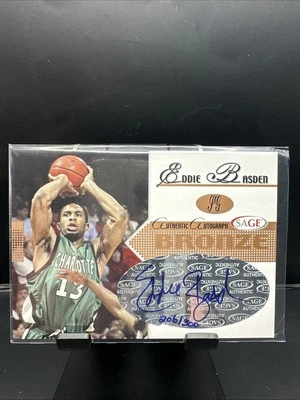 2005-06 SAGE Auto Auto Bronze /300 Eddie Basden #A1 Rookie Auto RC - Image 1 of 3