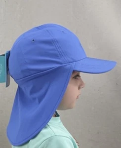 Coolibar Kids Surfs Up All Sports Blue Hat S / M UPF 50+ - Picture 1 of 5