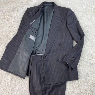 Dunhill Double Suit Gray Stripe Masaki Suda - Image 1 of 4