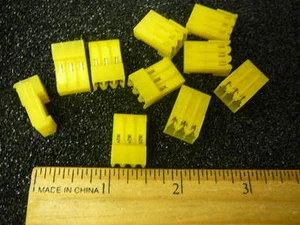 TYCO MTA-156 Series Connector Receptacle 3-Position 20 AWG **NEW** Qty.10 - Picture 1 of 2