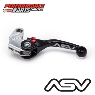 Palanca de embrague corta irrompible negra ASV F4 para Yamaha TTR110 E 2008 Foto 1 de 4