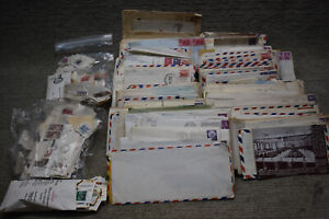 Lot of Vintage & Antique Mail & Letters And Stamps Envelopes