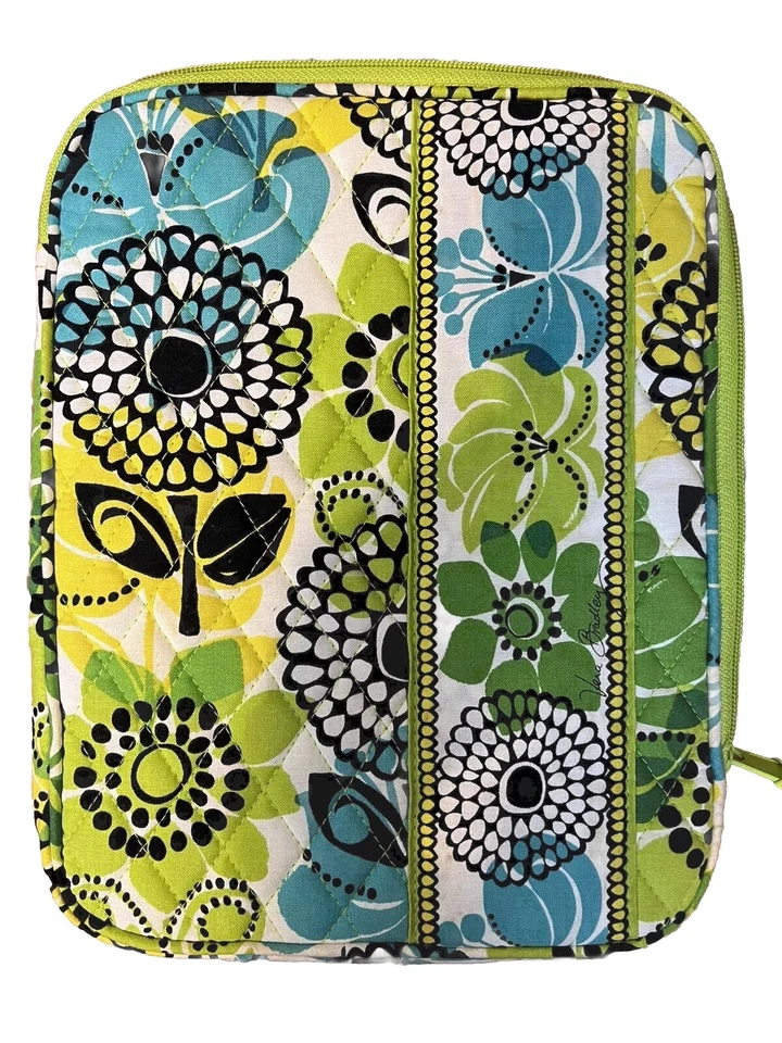 Vera Bradley Tablet E-Reader Estuche Limas I Pad Funda Funda Cremallera Retirada Foto 1 de 4
