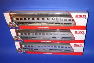 PIKO H0 3x "Silberling DB transporte cercano Ep.IV #57650 #57651 #57652 - Imagen 1 de 5