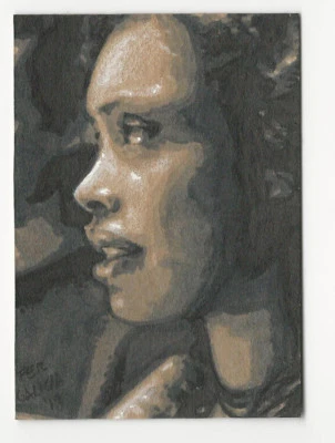 Zoe Washburne FIREFLY Hand Drawn Personal Sketch Card by Fer Galicia PSC (B) 1/1 - Image 1 of 2