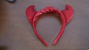 DanDee ~ ROTE TEUFELSHÖRNER HALLOWEEN STIRNBAND - Bild 1 von 1