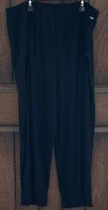 KENSIE Women's Capri Pants Black Size X-Large Elastic Waist Pull-On Stretch EUC - Picture 1 of 7