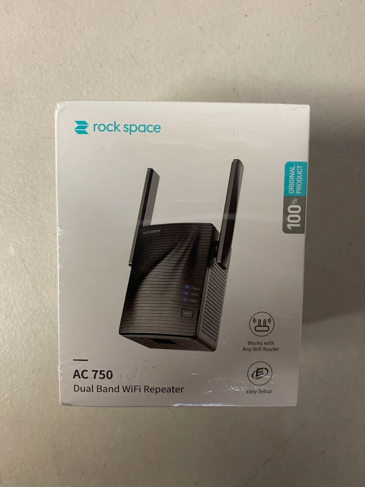 Rock Space AC 750 WiFi Repeater Extender