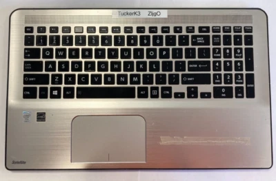 Reposamanos Toshiba Satellite P55W-B5220 15,6" con teclado panel táctil Foto 1 de 4