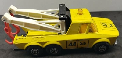 Camión grúa Matchbox Superkings K-6 11 AA 1974 amarillo vintage Foto 1 de 4