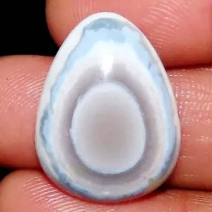 Piedra preciosa AAA antigua 21,15 quilates 100 % natural OJO ÓPALO AZUL forma elegante 21x28x7 mm - Imagen 1 de 11