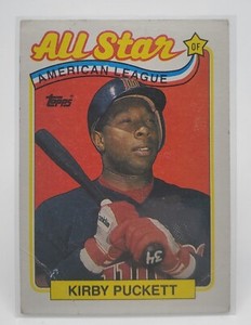 1989 Topps Kirby Puckett All Star Card #403 