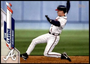 Tom Glavine 2020 Topps Short Print Variations 5x7 #469 25/49 Braves