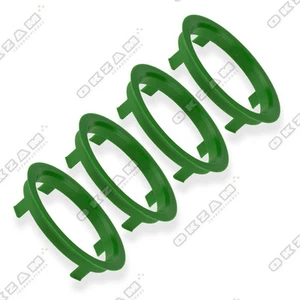 4x WHEEL RIM SPACER SPIGOT RING FOR ALUMINIUM RIMS - Ø 71.6 mm - Ø 64.1 mm - Picture 1 of 1