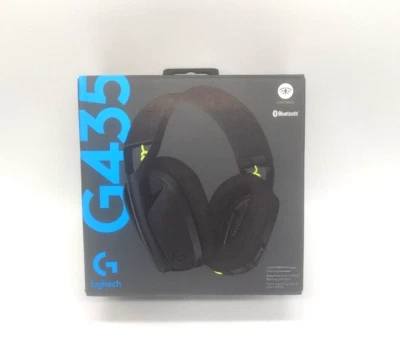 Logitech G435 LIGHTSPEED Bluetooth Headset - Schwarz - Bild 1 von 4