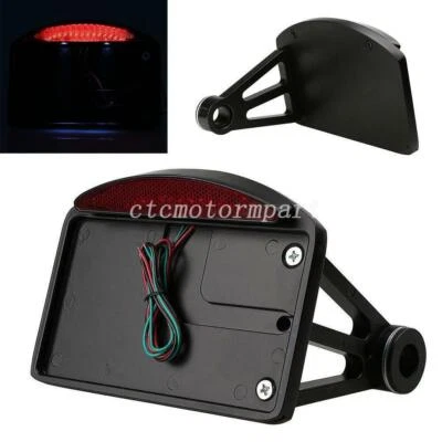 Luz porta matrícula para Harley-Davidson Softail Deluxe Springer Fatboy Foto 1 de 4