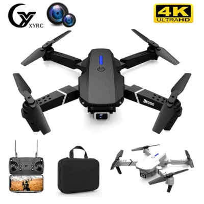 2021 New Quadcopter Drone With Dual Camera 4K HD Shooting WIFI Foldable - Image 1 of 4
