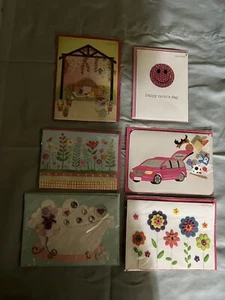 Papyrus Lot Of 6 Gorgeous Mother’s Day Cards New 3D General Flowers Embellished - Picture 1 of 9