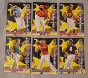 2017 Topps Throwback Thursday Set 16 #TBT Aaron Judge RC Giancarlo Stanton Ortiz - Picture 1 of 8