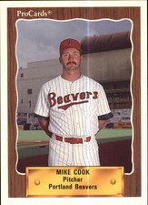 1990 Portland Beavers ProCards #171 Mike Cook