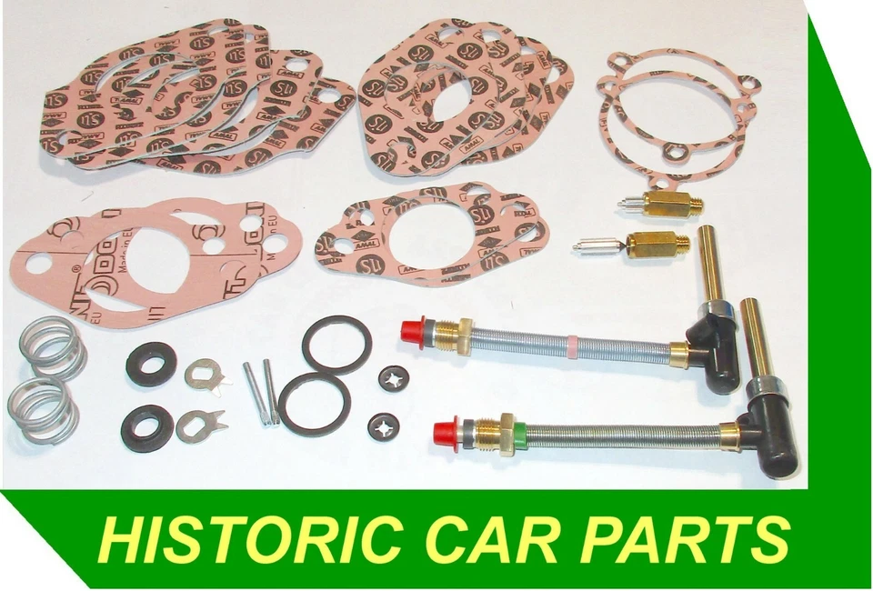 SERVICE KIT for TWIN HS2 1¼” SU Carbs on AUSTIN MORRIS MINI COOPER S 970cc 1964 - Image 1 of 1