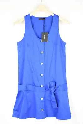 Robe Minogue COP COPINE Femme (UE) 38 Boutonnée Ceinturée Courte Sans Manches - Photo 1/4