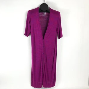 NWOT Torrid Space-Dye Duster V-Neck Button Front Sweater Women's Plus Size 1/1X - Picture 1 of 13