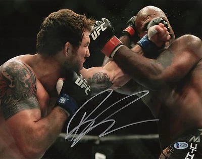 Ryan Bader Signed UFC 144 11x14 Photo BAS Beckett COA Rampage Picture Autograph - Image 1 of 4