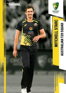 2022 2023 AUSTRALIA Cricket Card MITCHELL STARC BBL Traders - Picture 1 of 3