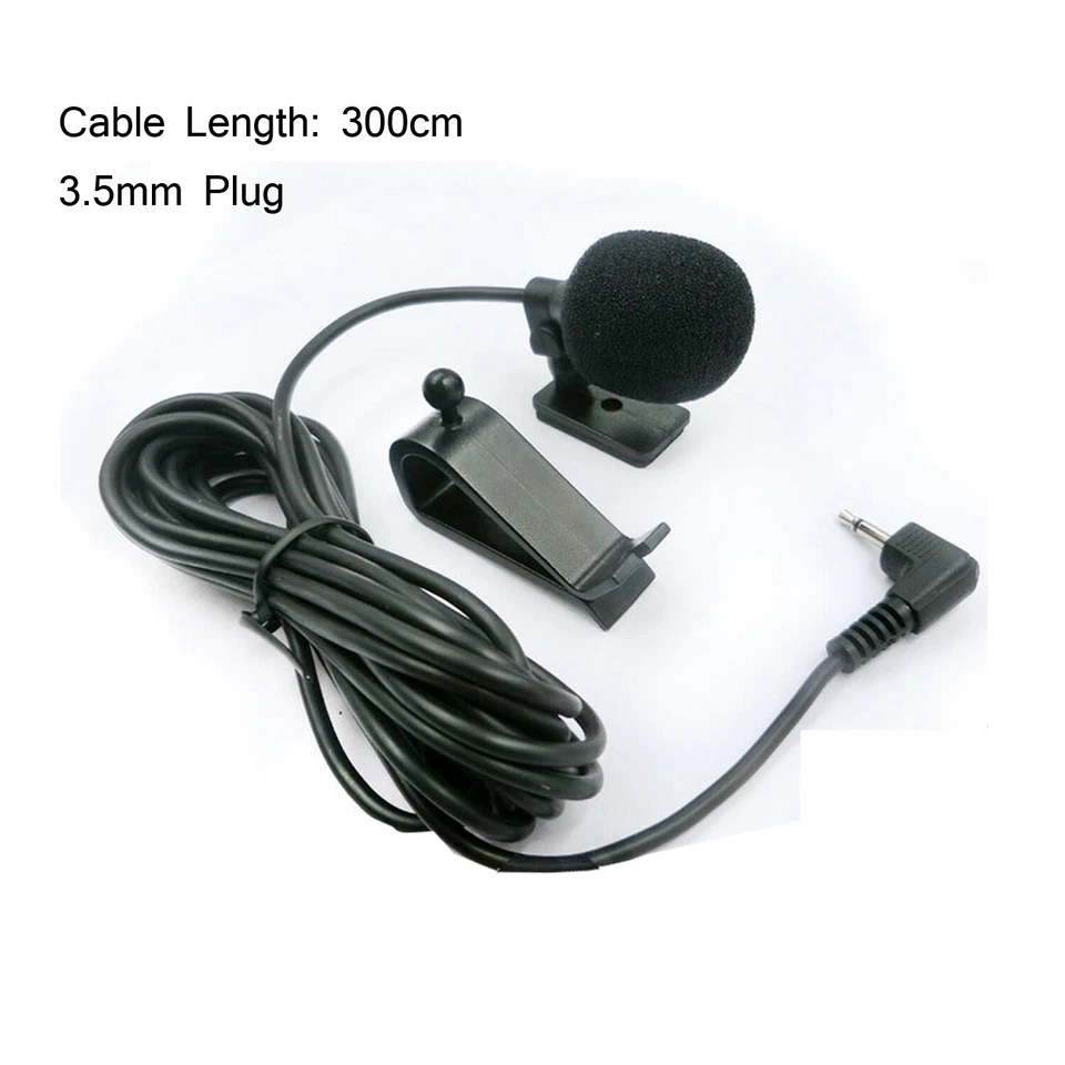 MARKENLOS Mikrofon mit Bluetooth 3,5mm Klinke für Pioneer AVIC AVH DEH Autoradio