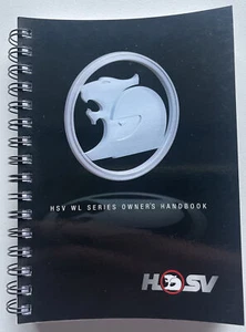 HSV WL Grange Owners Handbook Genuine 00A-061301 Jan 2006 Print 1 - Picture 1 of 4