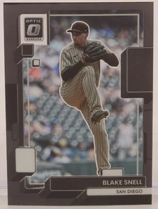 2022 Panini Donruss Optic Baseball Blake Snell #140 Black Stars 30/149 - Bild 1 von 2