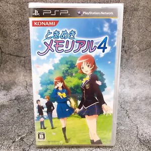 PSP Tokimeki Memorial 4 Konami Japan PlayStation Portable Game Sealed New - Picture 1 of 8