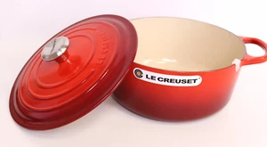 Le Creuset 3.5-Qt. Signature Enameled Cast Iron Round Dutch Oven (See picture) - Picture 1 of 7