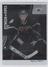 2002-03 ITG Be A Player Between the Pipes Silver /100 Marty Turco #23