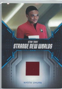 Star Trek Strange New Worlds relic costume card RC5 Nyota Uhura