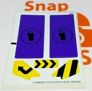 Lego 79122 Sticker Sheet Shredder's Lair Rescue Teenage Mutant Ninja Turtles - Picture 1 of 1
