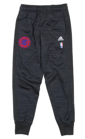 Adidas Los Angeles Clippers NBA Youth Athletic Jogger Pant, Grey Cover