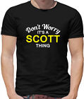 Dont Worry Its Un Scott Cosa T Shirt   Cognome Custom Nome Famiglia