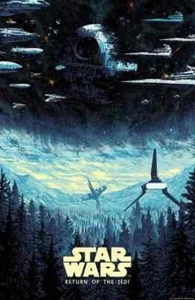 Kilian Eng - Star Wars Il Ritorno dello Jedi Art Poster Stampa 24x36" BNG NUOVO - Foto 1 di 1