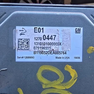 2020 Cadillac XT5 & Other GM Models Engine Control Module 12700447 ECM ECU OEM - Picture 1 of 3