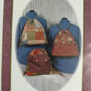 Whistlepig Creek Productions #1132 Charming Backpack Pattern 🌸🧵 - Picture 1 of 3