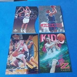 JASON KIDD 3 1996 Bowman's Best Skybox Z force Score Board and 1997 UD T41 nm/m - Picture 1 of 2