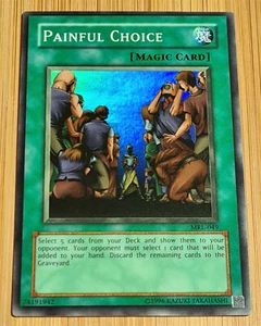 Painful Choice # MRL-049 Super Rare Holo Magic Ruler 2002 EN N.Mint-Mint Vintage - Bild 1 von 5