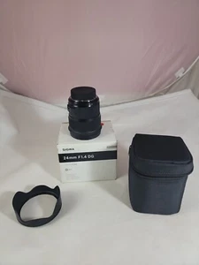 Sigma Art AF 24mm F/1.4 DG HSM Lens Nikon F-Mount - Picture 1 of 11