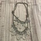 Light mint colored layered necklace LOFT