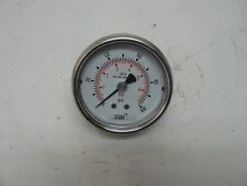 WIKA 0-100 psi 6.9 bar pressure gauge 2-1/2 dial