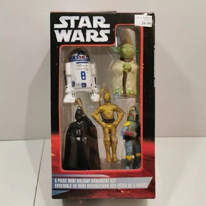 Star Wars 5-teiliges Mini Holiday Tree Ornament Set, 2006 Kurt Adler, Boba Fett - Bild 1 von 4